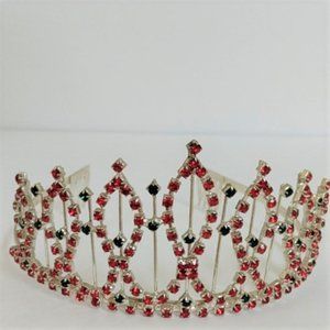Vtg Tiara Crown Christmas Wedding Pageant